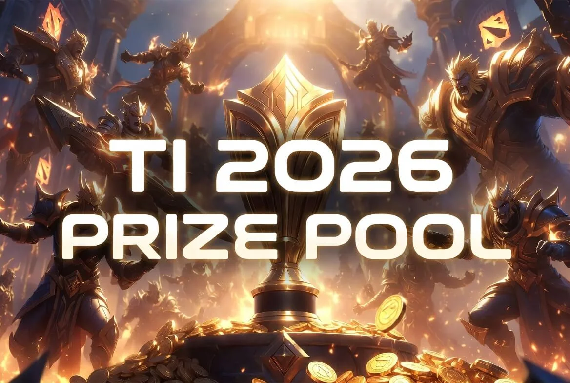 Денежный банк чемпионата по Dota 2 — иллюстрация